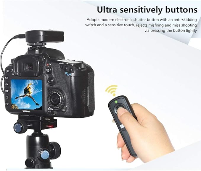 Pixel 2.4GHz Digital Wireless Remote Control S2 Remote Shutter Release for Sony A58 A68 A1 A9 A7 A7II A7R A7RII A7S A5000 A5100 A6000 A6300 A6400 A6500 A6600 RX100II HX300 HX400 HX400V HX50V HX90 RX10