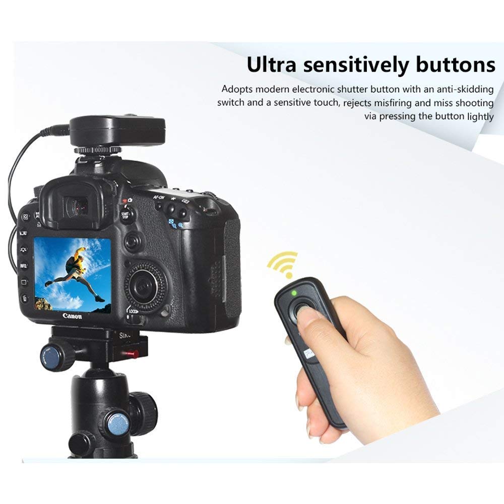 2.4GHz Remote Shutter Release RW221-E3 Compatible with Canon Olympus Fuji