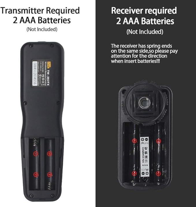 Pixel TW-283 E3 Wireless Shutter Release Remote Control for Canon EOS R 800D 760D 750D 700D 650D 600D 1300D 1200D 1100D 1000D 550D 500D 450D 400D 350D 300D 100D 60D 70D 80D 90D