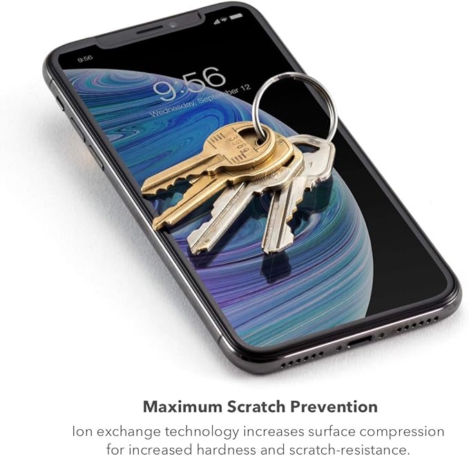 ZAGG InvisibleShield Glass Elite Screen Protector - Made for Apple iPhone 11 - Case Friendly Screen - Impact & Scratch Protection (200103913)