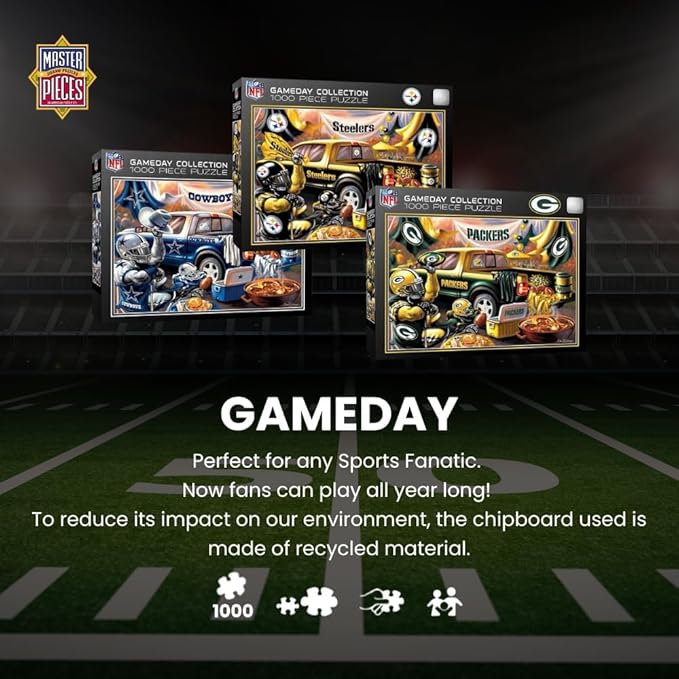 MasterPieces - 1000 Piece Jigsaw Puzzle, NFL San Francisco 49ers, Fun for Adults and Family, Non-Glare Finish, 19.25"x26.75"