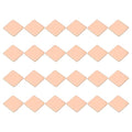 PATIKIL Copper Heatsink Pad Shims, 24 Pcs 20x20x1mm Copper Pad Shim IC Chipset GPU CPU Thermal Heatsink for Cooling Laptop Desktop Computer