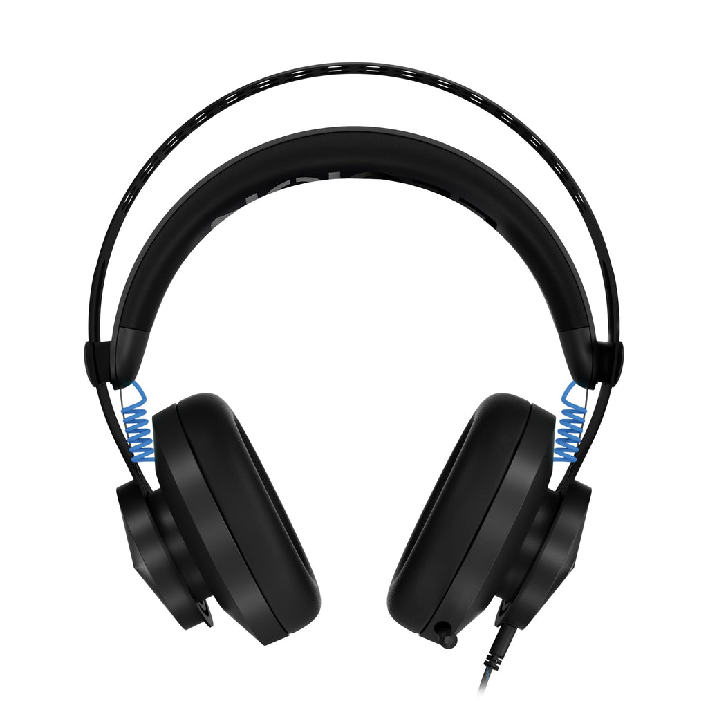 Lenovo Legion H300 Stereo Gaming Headset, Noise-Cancelling Mic, Memory Foam & PU Leather Earcups, Stainless Steel Headband, PC, PS4, Xbox One, Nintendo Switch, Mac, GXD0T69863, Black