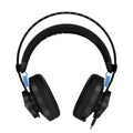 Lenovo Legion H300 Stereo Gaming Headset, Noise-Cancelling Mic, Memory Foam & PU Leather Earcups, Stainless Steel Headband, PC, PS4, Xbox One, Nintendo Switch, Mac, GXD0T69863, Black