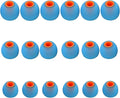 Silicone Earbud Replacement Tips for Most In-Ear Earbuds (Inner Hole 3.8-5.1mm) - 9 Pairs (S, M, L)