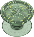 PopSockets Plant-Based Phone Grip with Expanding Kickstand, Adhesive Grip, Eco-Friendly - Translucent Olive