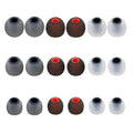 MMYQXI Silicone Earbud Tips - Fit for In-Ear Headphones (Inner Hole 3.8mm-5.1mm) - 9 Pairs S/M/L