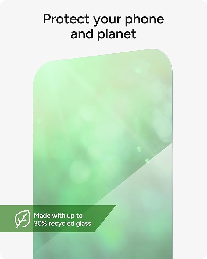 ZAGG InvisibleShield Glass Elite iPhone 15 Screen Protector - 5X Stronger with Reinforced Edges, Scratch & Smudge-Resistant Surface, Easy to Install