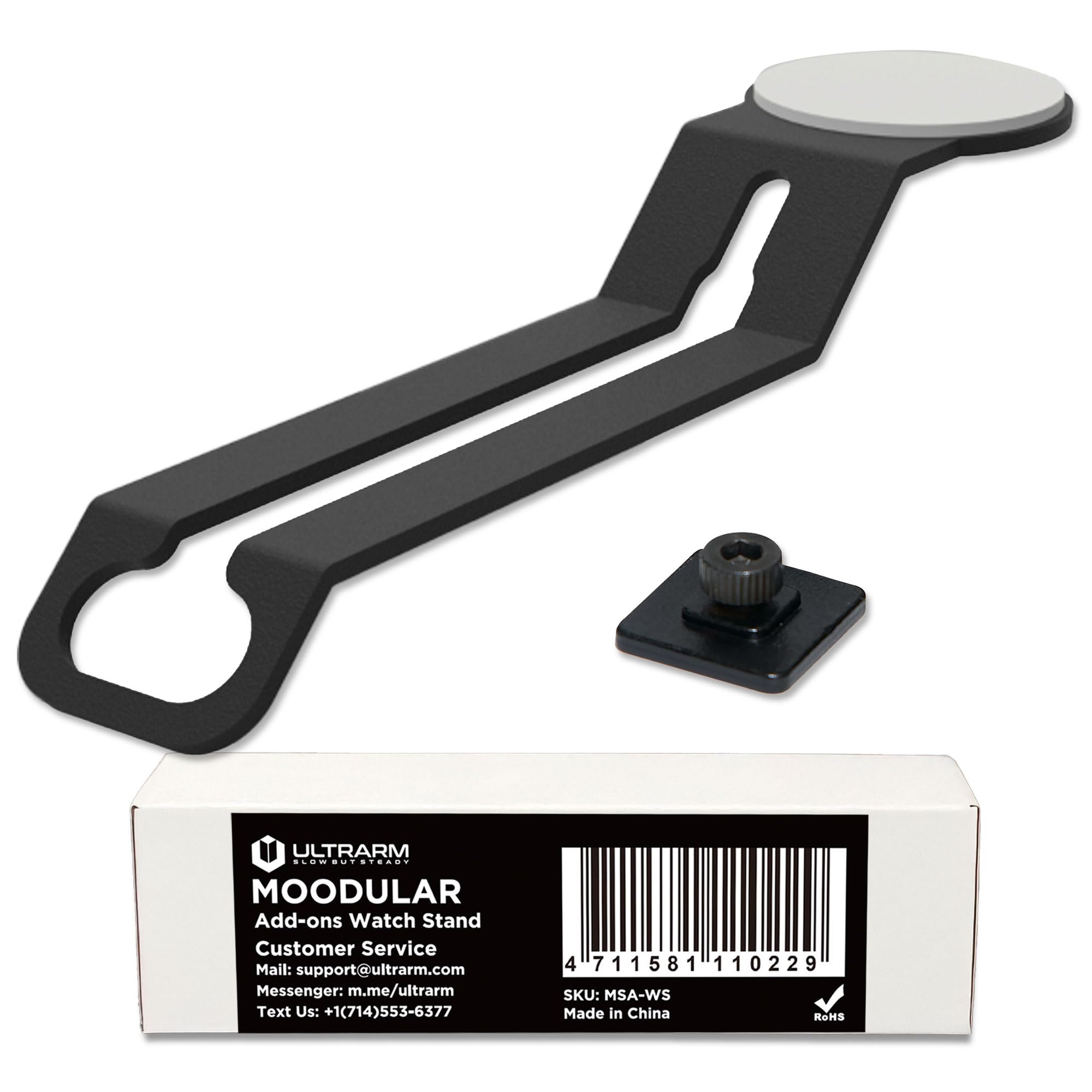 ULTRARM Moodular Watch Stand Add-On for Slide Rails, Do Not Use Alone