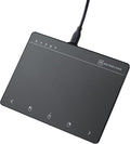 KEYMECHER Wired Precision Touchpad for Windows 11/10 – Micro-USB/USB-A Plug-and-Play External Trackpad with Multi-Touch Gestures, Slim Portable Design for Office and Travel