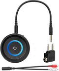 Bluetooth 5.3 Transmitter for TV/Airplane, 2-in-1 Bluetooth Transmitter Receiver for Home Stereo/Speakers/Headphones/PC/Car, Wireless Adapter w/3.5mm AUX/RCA Jack, Dual Link, Low Latency,16H