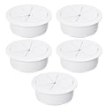 EASYEAH 5 Pcs Desk Grommet 2-1/16" / 53 mm, Desk Hole Cover for Cables