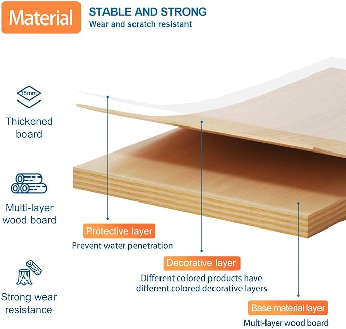 Reception Desk with Counter Modern Checkout Counter with Lockable Drawer Keyboard Tray Receptionist Desk for Office Salon Reception Table K Right 47inch/120cm