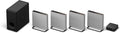 Sony BRAVIA Theater Quad Home Theater Surround Sound System and SA-SW3 Wireless Subwoofer