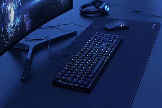 CHERRY MX Board 3.0 S Wired Mechanical Keyboard Aluminum Housing MX Red Silent Switches for Gaming and Office