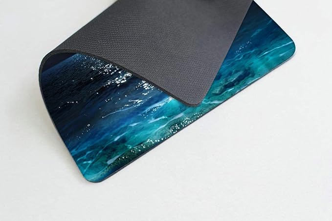 Ocean and Moon Mouse pad Customized Mousepad Non-Slip Rubber Base Mouse Pads for Computers Laptop Office Desk Accessories Mouse pad
