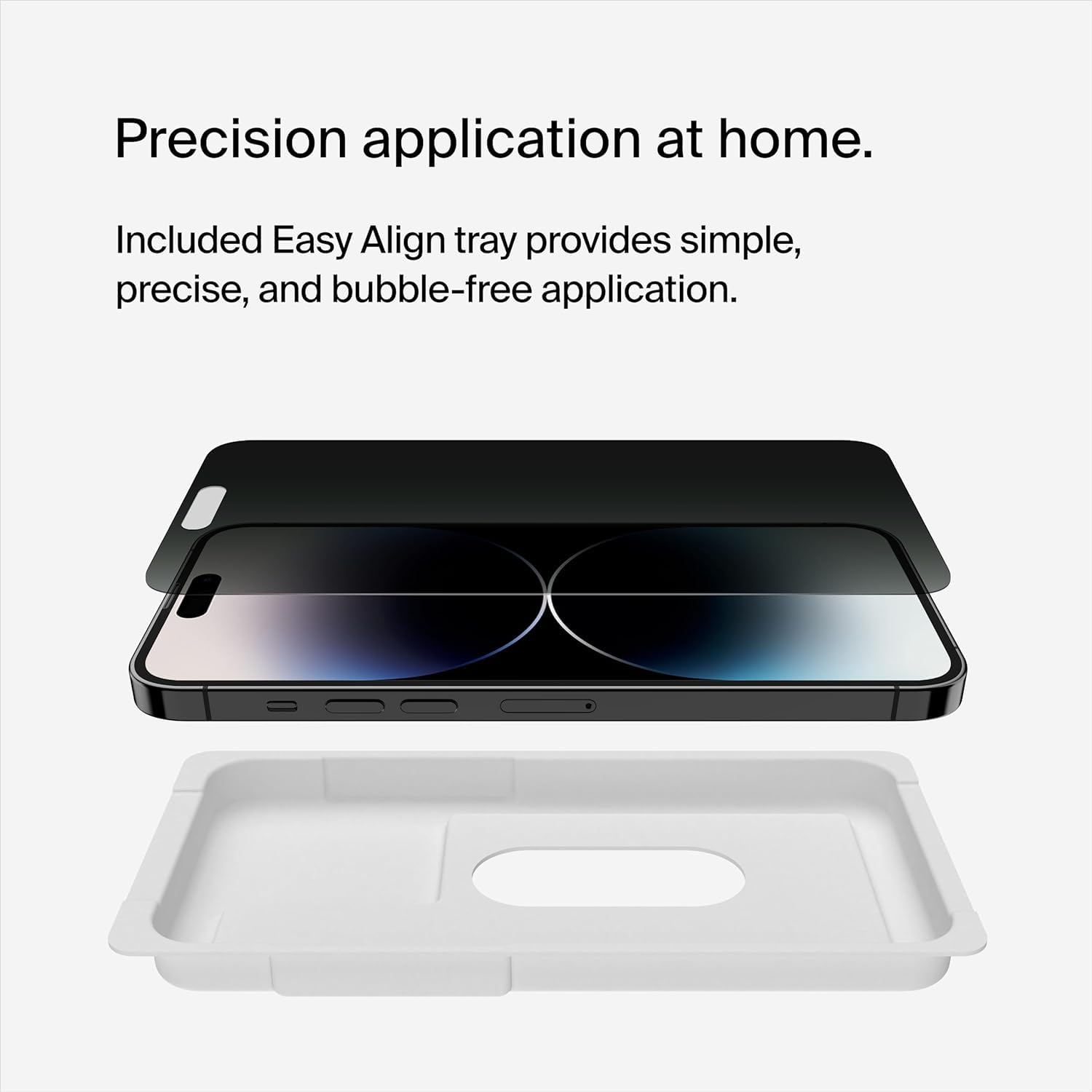 Belkin UltraGlass Privacy Screen Protector Anti-Spy iPhone 14/13/13 Pro
