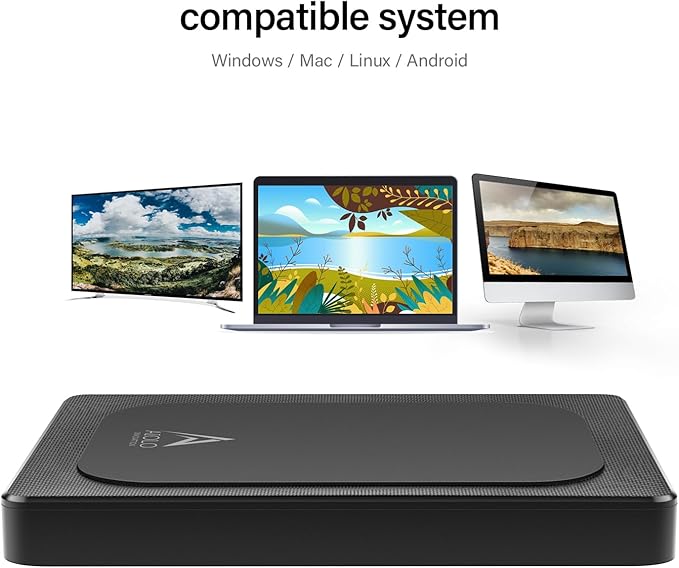 500GB Ultra Slim Portable External Hard Drive HDD-USB 3.0 for PC, Mac, Laptop, PS4, Xbox one,Xbox 360 Model A4
