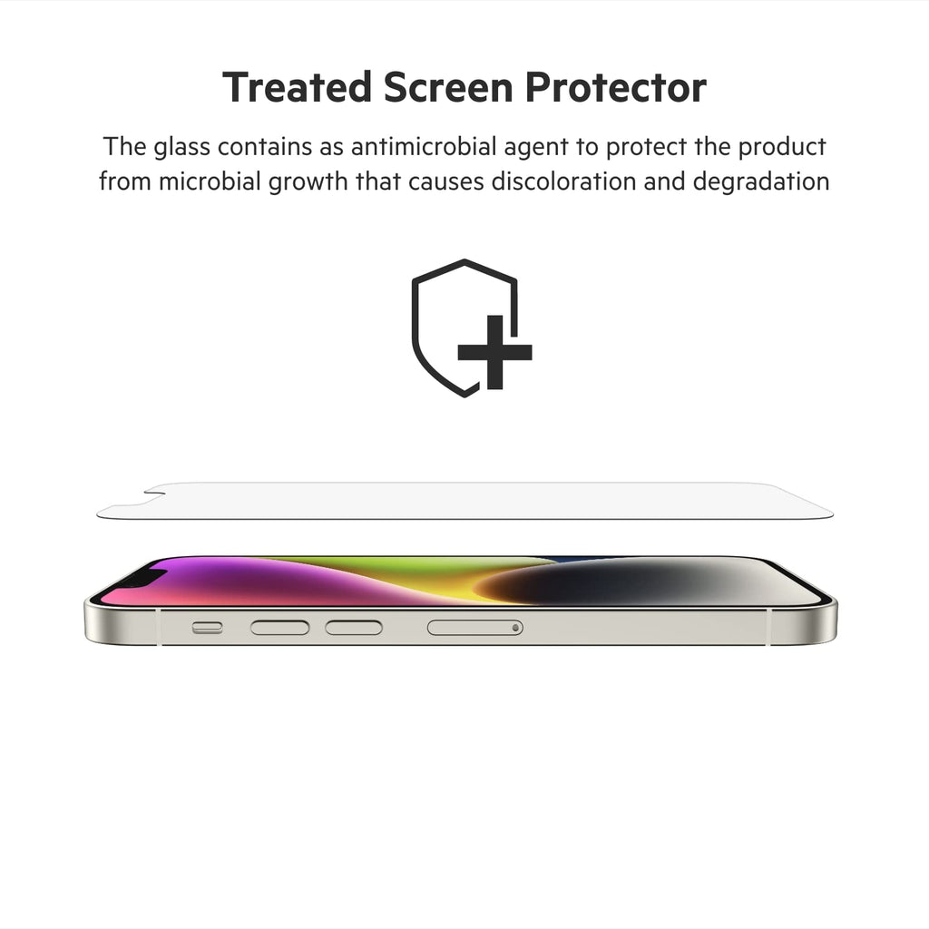 Belkin UltraGlass Scratch-Resistant Screen Protector iPhone 14/13/13 Pro