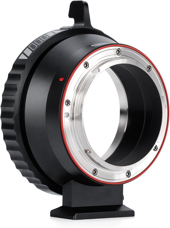 SNIPIZ PL-RF Lens Mount Adapter with Rotary Lock Compatible with PL Lens to RF Mount Adapter Cameras EOS R Ra RP R5 R6 R3