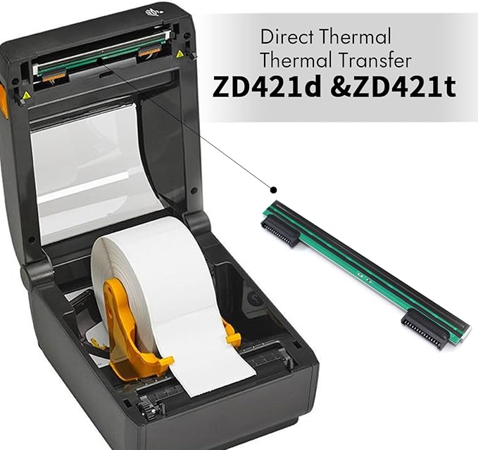 P1112640-219 New Printhead for Zebra ZD421 ZD421d ZD421t Thermal Mobile Label Printer 300dpi Genuine