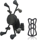 Strg Tablet Mount with Composite Double Socket Arm(Medium) for 6" Tablets, Tablet Holder Compatible with RAM Mount and All B Size 1" Ball Mounts Bases for Motorcycle Bike Car Truck etc