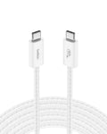 Belkin USB C to USB C 60W Braided Cable 9.9ft iPhone Charger Cord