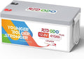 Redodo 12V 410Ah LiFePO4 Battery, 5248Wh Lithium Battery with 250A BMS, Max. 3200W Output Power, Grade A Battery Cell, 4000+Cycle Times, 10-Year Lifetime for RVs, Solar System, Marine