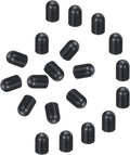 MECCANIXITY 20pcs Replacement Stylus Pen Tips 4.5mm Conductive Capacitive Touch Screen Pens Tips Silicone Rubber, Black