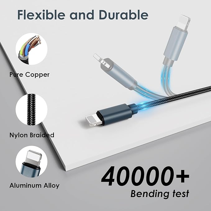 4FT Multi Fast Charging Cable for Apple Watch Charger 3 in 2 USB C Cable Travel Essentials PD20W Charger Block, Compatible with iWatch Ultra/SE/10/9/8/7/6/5/4/3/2/1,iPhone 16/15/14/13/Galaxy S23