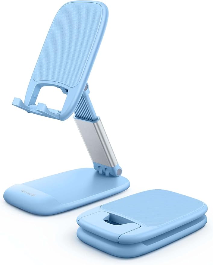 Lamicall Easter Basket Stuffers for Teens Girls Boys Cell Phone Stand, Blue Cell Phone Holder for 4-8'' Smartphone, Easter Basket Essentials