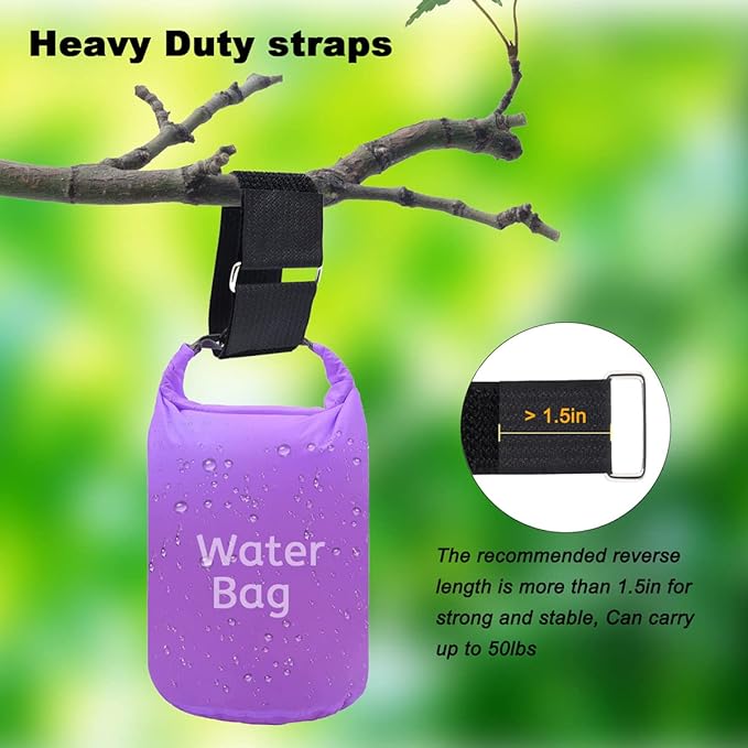 2" x32ft Reusable Cinch Strap with 20 Metal Buckles, Cut-to-Length Fastening Securing Straps, Adjustable Nylon Cable Straps and Cord Ties for Organizer or Storage, 2 inch Wide, Black