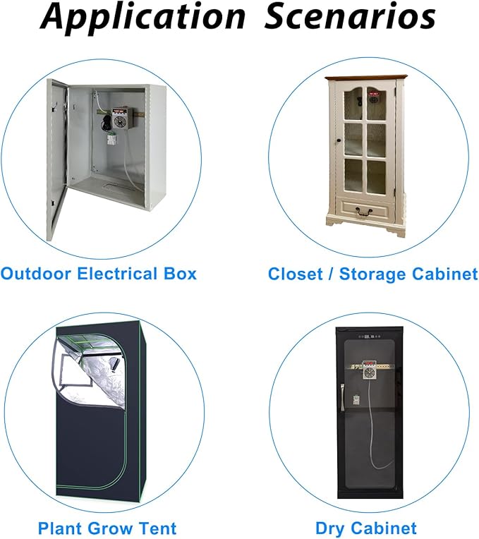 Automatic Small Dehumidifier for Grow Tent,Electric Box,Storage Cabinet,Closet,110V/240V Mini Dehumidifier With Temperature Control Switch