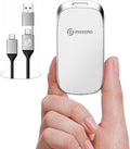 PHIXERO P20 External Portable SSD 1TB,up to 2050Mb/s,External Solid State Drives with 2 in 1 USB C Cable with LED Indicator,USB 3.2 Gen 2 Portable Hard Drive for iPhone 15/16 PRO, Mac, PC & Laptops
