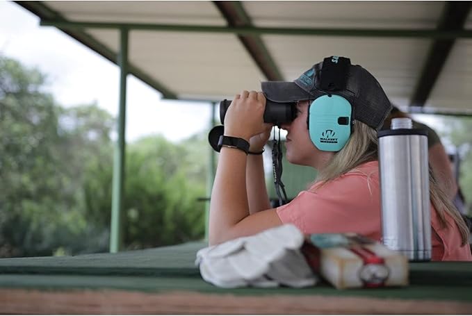 Walker's Razor Slim Ultra Low Profile Compact Design Adjustable Range Shooting Hunting Hearing Protection Electronic Earmuffs