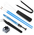 RUNJRX Keyboard Lube Kit with Switch Opener,Tweezers,Keycap Puller,Switch Puller,4-Claw Grabber,Switch Lube Brush for Custom Keyboard, Keyboard Lube Tools
