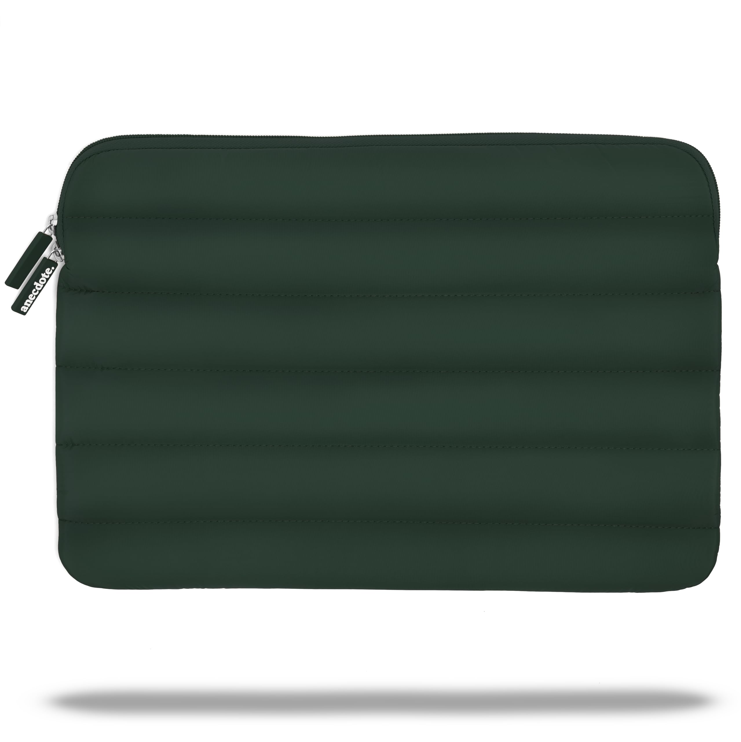 ANECDOTE Laptop Case 15-16 Inch – A Perfect Laptop Sleeve - Compatible with MacBook Air/Pro 15 inch M3 M2 M1 Chip Pro Max 2023-2021 – Fits well, Made of 100% Nylon with Aesthetic Design (Forest Green)