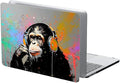 Compatible with MacBook Air 13.3 13.6 Inch Case 2022 2021 2020 2019 Plastic Hard Shell Case Cover,13.3 Air (A1932/A2179/A2337), Monkey