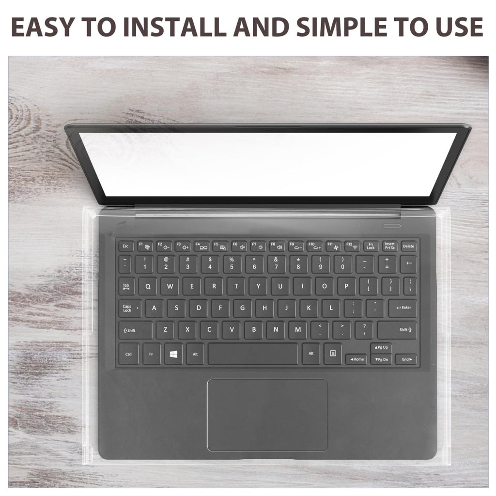 Gadpiparty Transparent Keyboard Protector Cover 15.74X10.43X1.57In Waterproof Acrylic Keyboard Dust Cover Versatile Protective Case for Laptop and Mechanical Keyboards