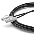TRUECABLE Cat6 Component Rated Patch Cable, Unshielded (U/UTP), 14ft, Black, 28AWG Stranded Pure Copper, Snagless 10G High-Speed Ethernet Cable, PoE++ 4PPoE 100W, UL Listed, RoHS-3, 1 Pack