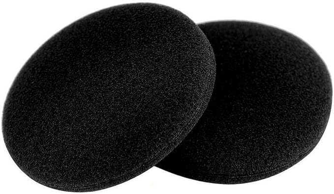 Foam Ear Pad Replacement Cushions, Headphone Earphone Headset Disposable Sponge Covers (50mm - 2") 5 Pairs