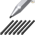 MoKo Pen Tips for Surface Pen (6 Packs), Surface Pen Tip Replacement Kit Compatible with Surface Pro 2017 Pen (Model 1776) / Surface Pro 4 Pen, 3 HB Original Pen Nibs Refill for Stylus Pen, Black