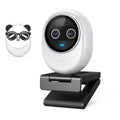 EMEET Piko+ (Piko Plus), World’s 1st Dual-Camera AI-Powered 4K Webcam, 1/2.55'' Sony Sensor, 3 Mics&3 Sound Modes, Panda Magnetic Privacy Cover, USB C-C&C-A, Ideal for Livestreamers & Content Creators