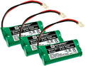 Synergy Digital Cordless Phone Batteries, Compatiblewith Att EL52303 Cordless Phone, (Ni-MH, 2.4V, 750 mAh) Ultra Hi-Capacity, Combo-Pack Includes: 3 x SDCP-H334 Batteries