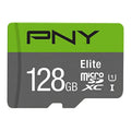 PNY 128GB Elite Class 10 U1 microSDXC Flash Memory Card - 100MB/s, Class 10, U1, Full HD, UHS-I, Micro SD (Pack of 1)