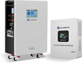 ECO-WORTHY Home Power Station Backup, 48V 280AH LiFePO4 Battery with 5KW Inverter, Communication Support, for Home Backup, Emergency, Solar Energy System