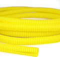 Split Wire Loom Tubing, 10,25ft Cord Protectors from Pets No Chew, Flexible Wire Covers Cord Protectors, Protective Split Cable Sleeve for Automotive Home Industrial Wires(Yellow, 0.51inch-10ft)