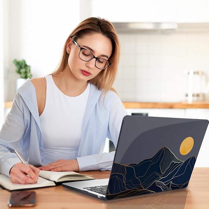 【CASE for MacBook Air 15 INCH】 - Only Compatible with M3 M2 MacBook Air 15 inch 2023 2024 Release with Liquid Retina Display & Touch ID, Model: A3114/A2941.