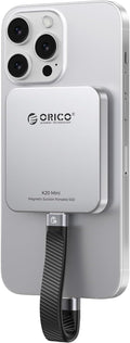 ORICO 512GB Magnetic External SSD, Aluminum Alloy, Up to 2000MB/s, 4K 120Hz ProRes HDR Record and Store, External Solid State Drive, Compatible with iPhone 16 Pro Max, Tablet, Computer - K20MINI