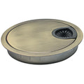 EASYEAH 1 Pcs Desk Grommet 2-3/8" / 60 mm, Zinc Alloy Desk Cord Hole Cover